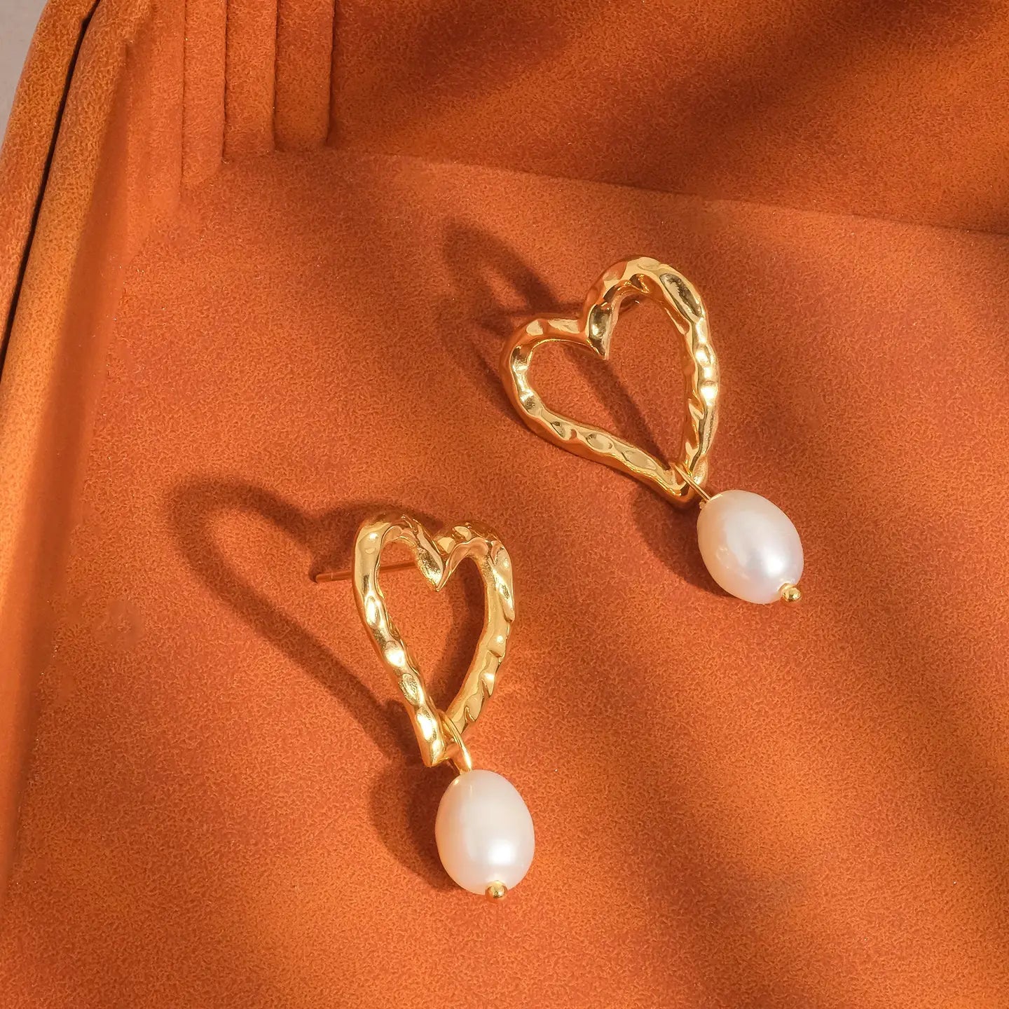 Statement Classic Heart Pearl