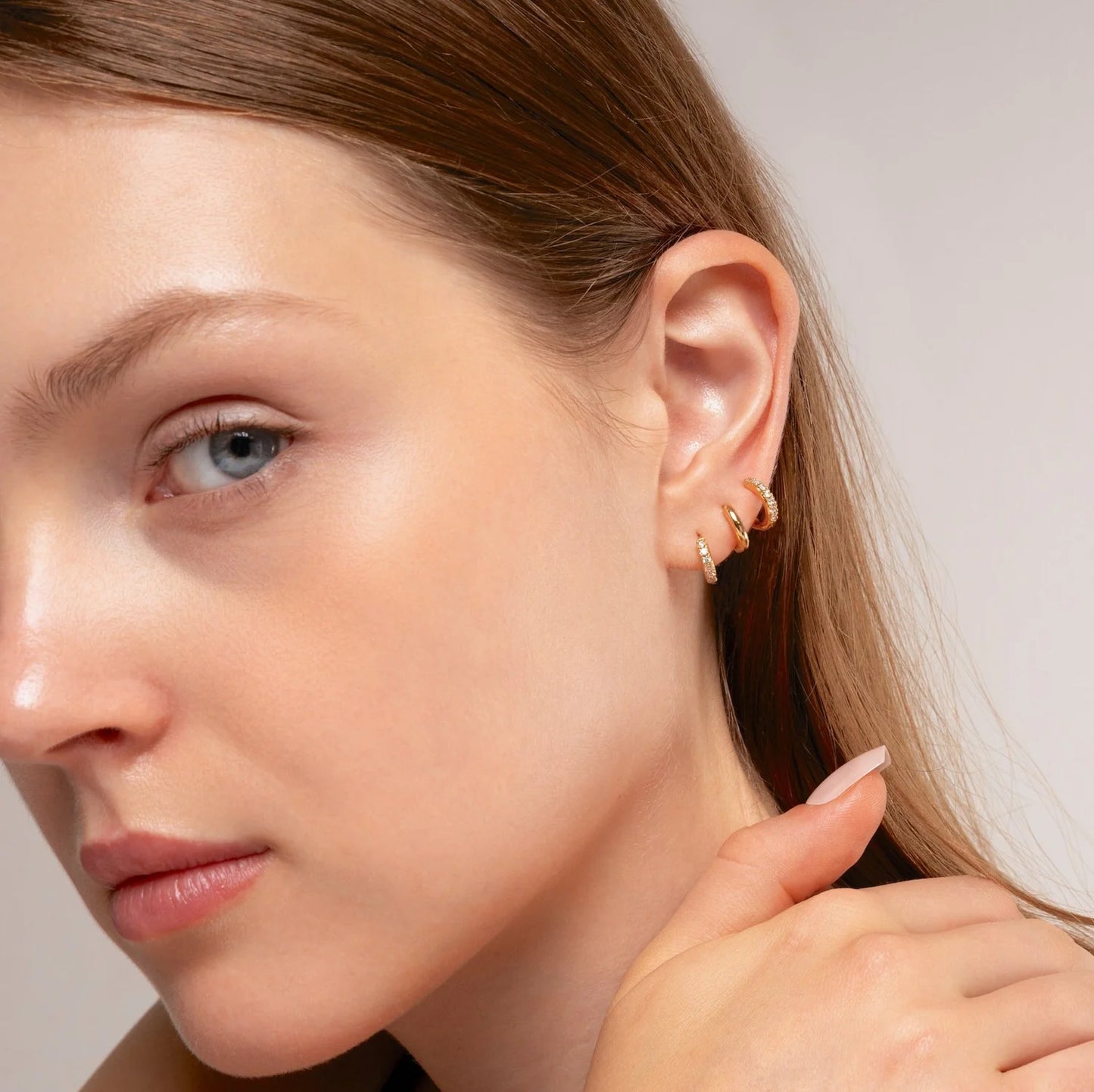 Oorring Single Hoop | Goud