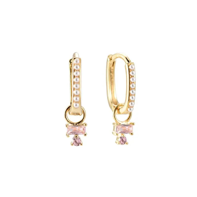 Oorring Sadie | Roze