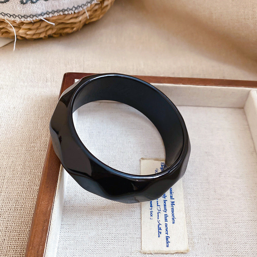 Armband Irregular Shape I Acrylic bangle
