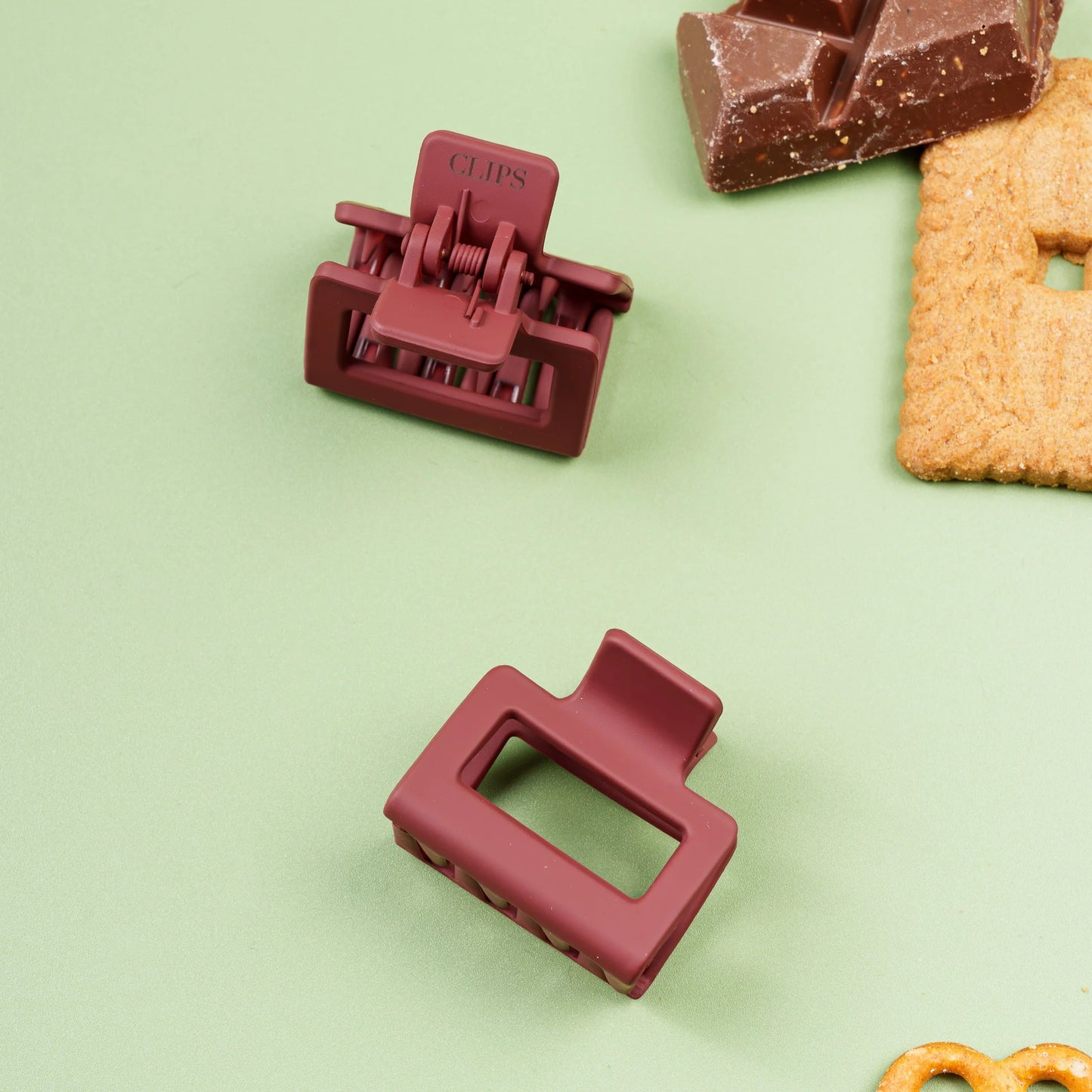 Haarknijper Mini Lola | Bordeaux