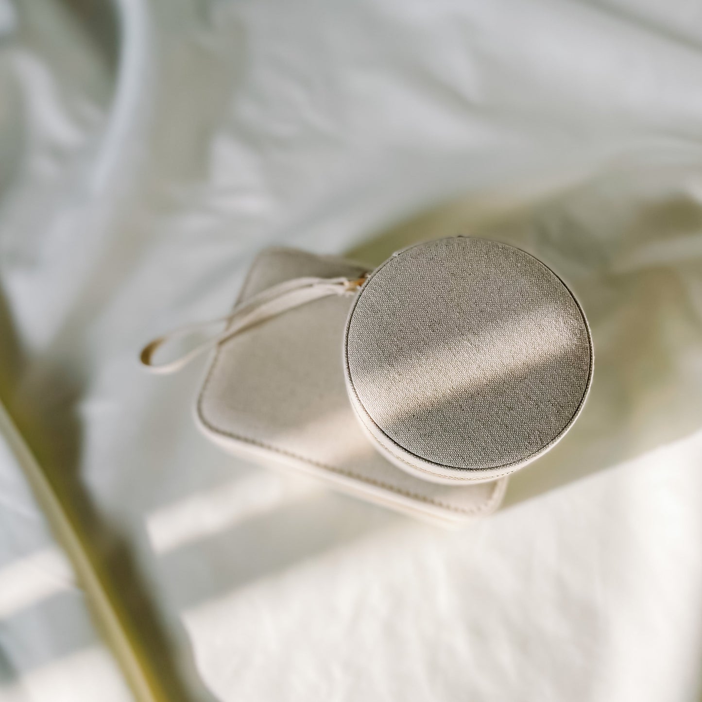 Juwelendoos Rond | Beige