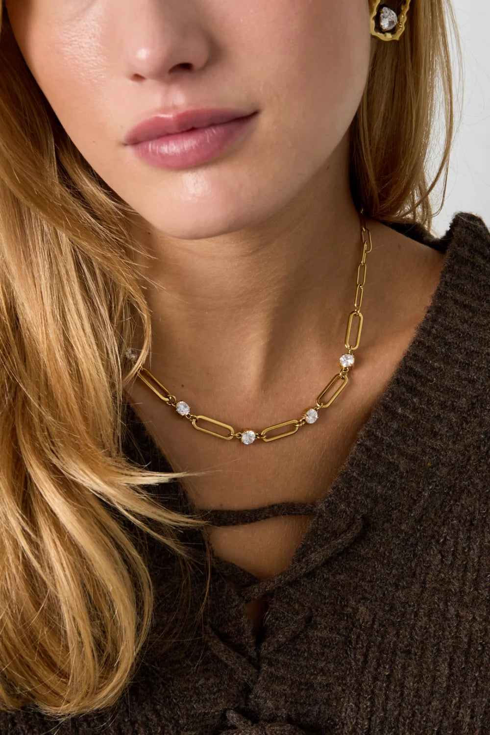 Ketting Simple Cirkle I Goud
