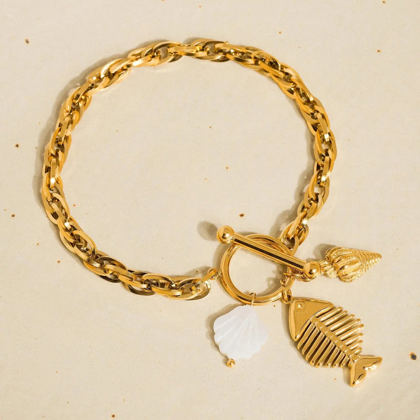 Armband Bone I Goud