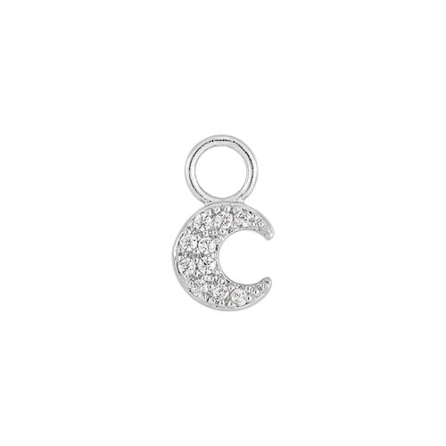 Luna Bedel Voor Oorring Single | Zilver