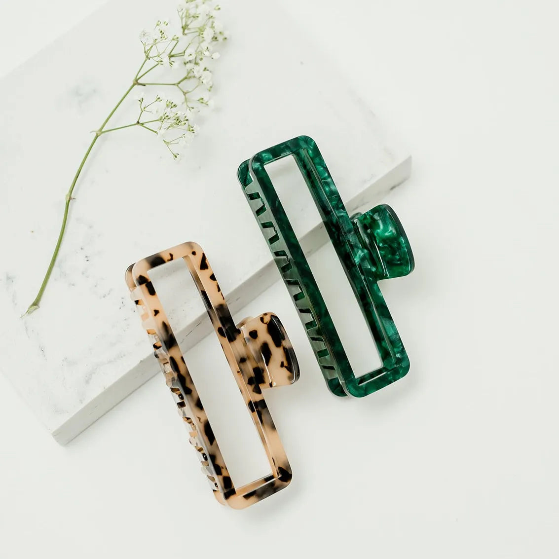 Haarknijper Big Viv | Groen
