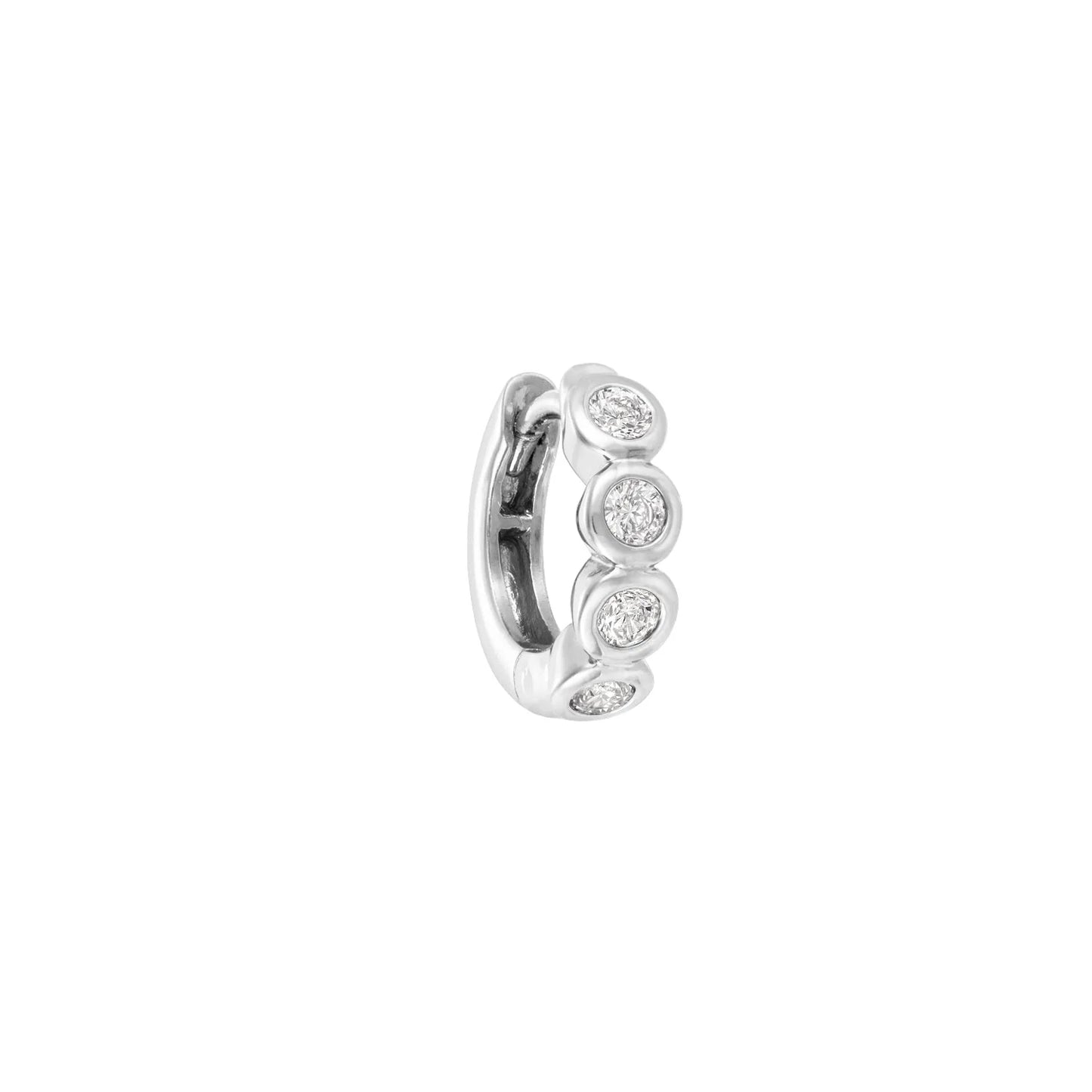 Oorring Nora Single Hoop | Goud