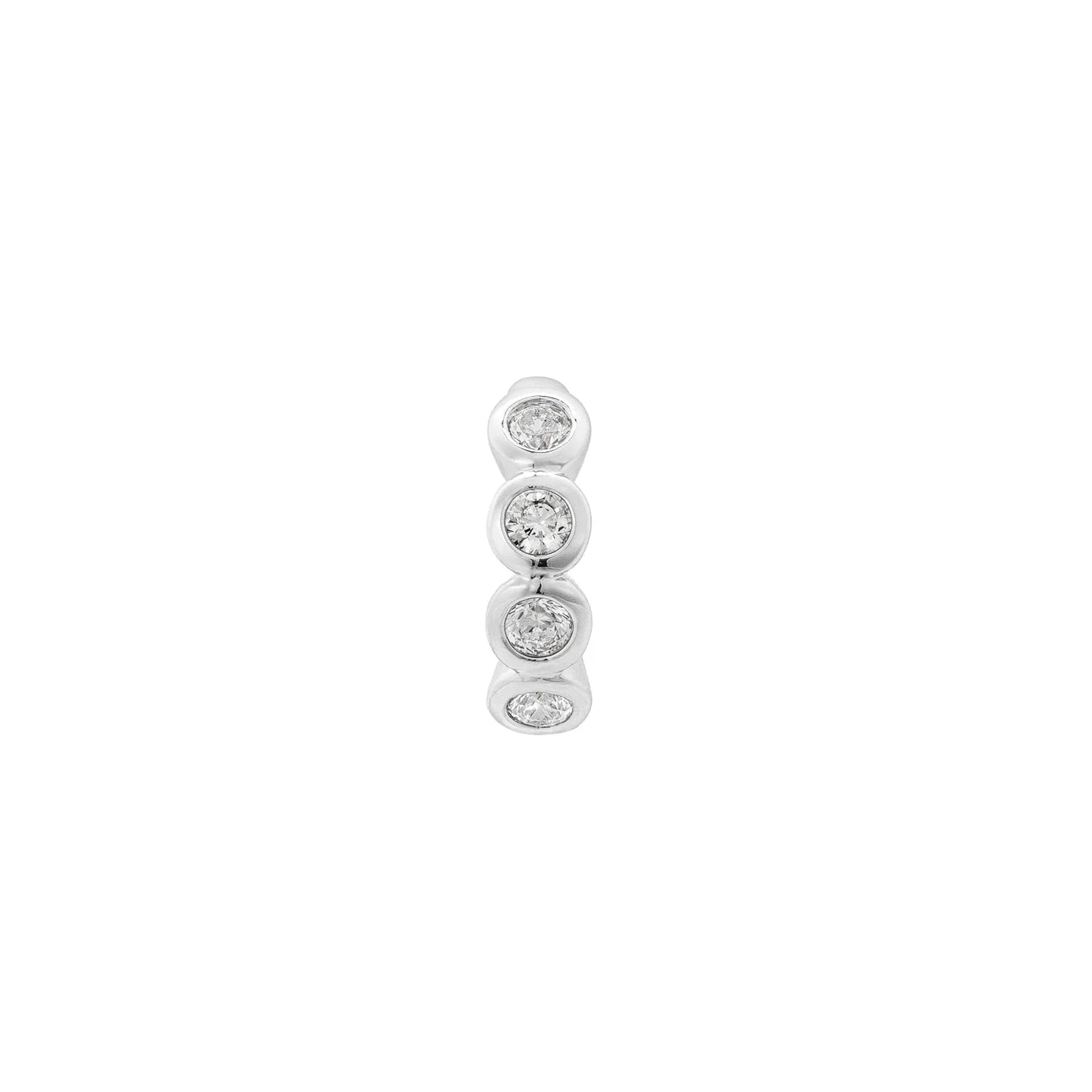 Oorring Nora Single Hoop | Goud