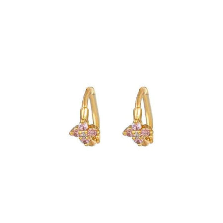 Oorring Fleur | Pink