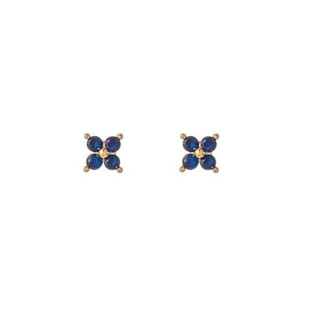 Stud Fleur | Blauw