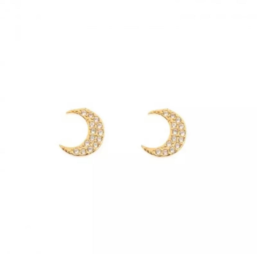 Stud Luna | Goud