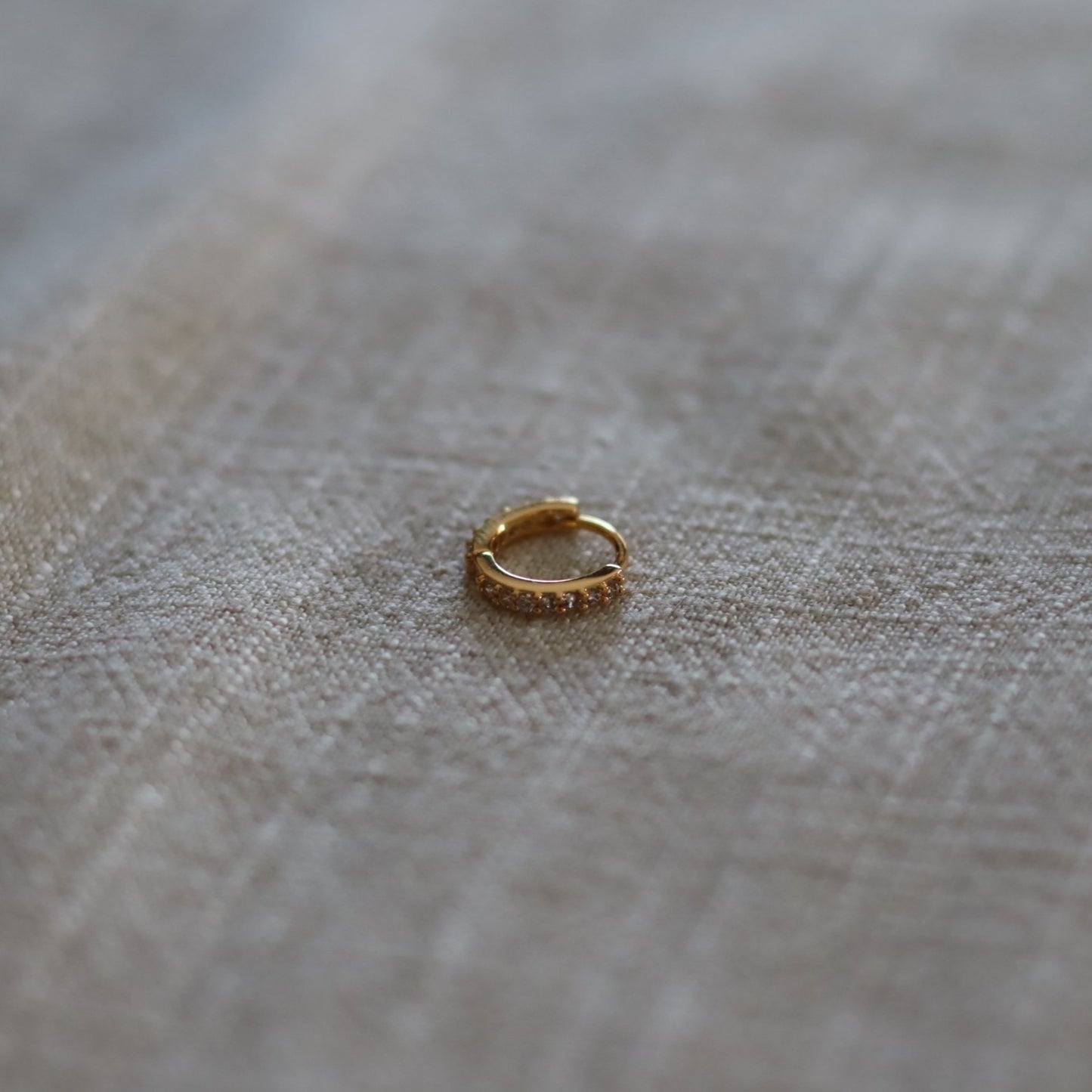 Midi Oorring I Goud / Zwart / Zilver