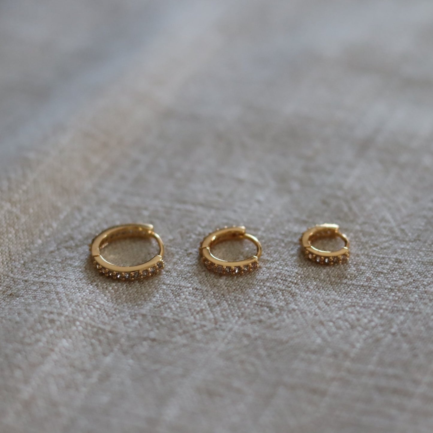 Midi Oorring I Goud / Zwart / Zilver