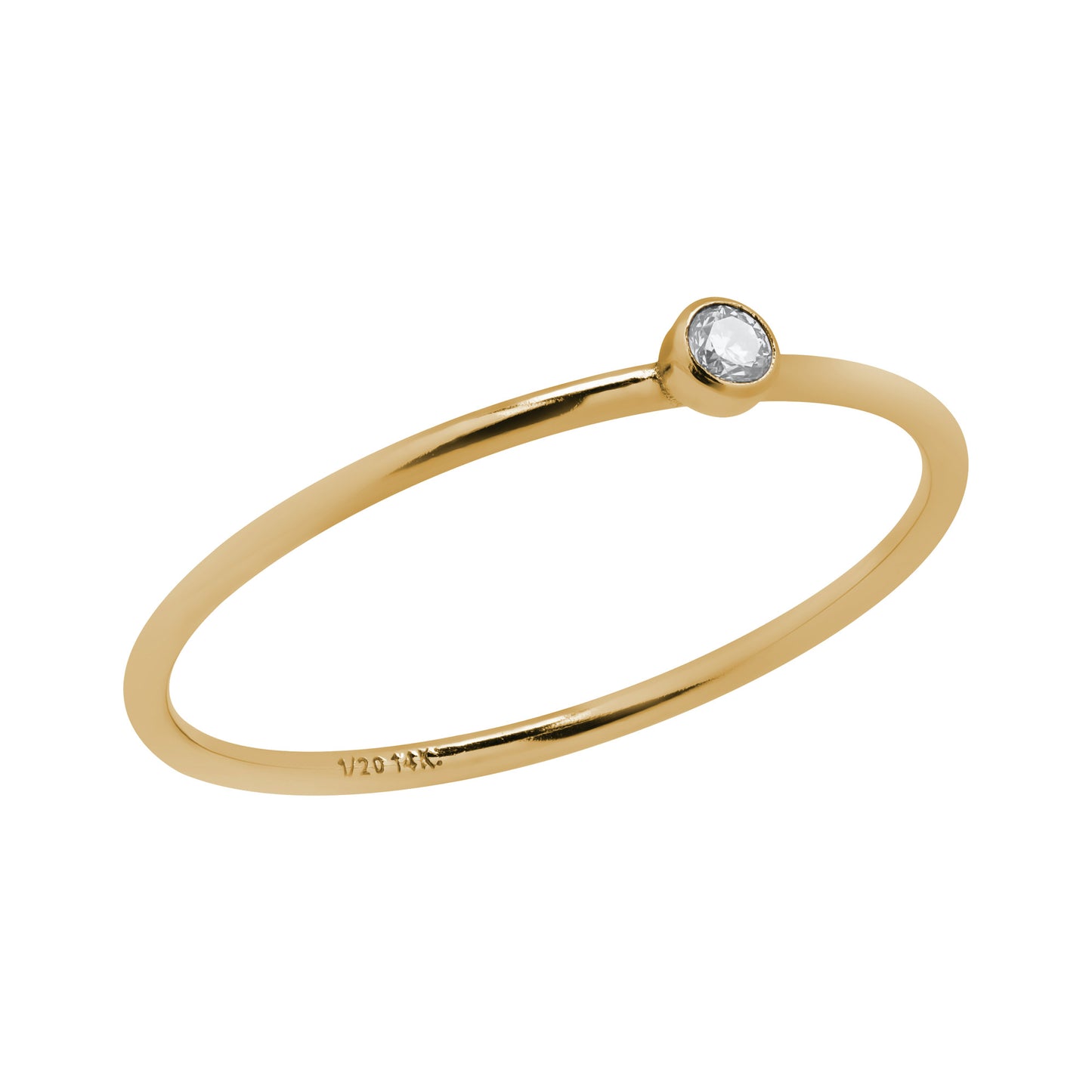 Ring ~ Bezel Silver Stone