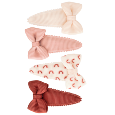 Kids Baby Haarspeldjes Met Strik - Fudge Rainbow