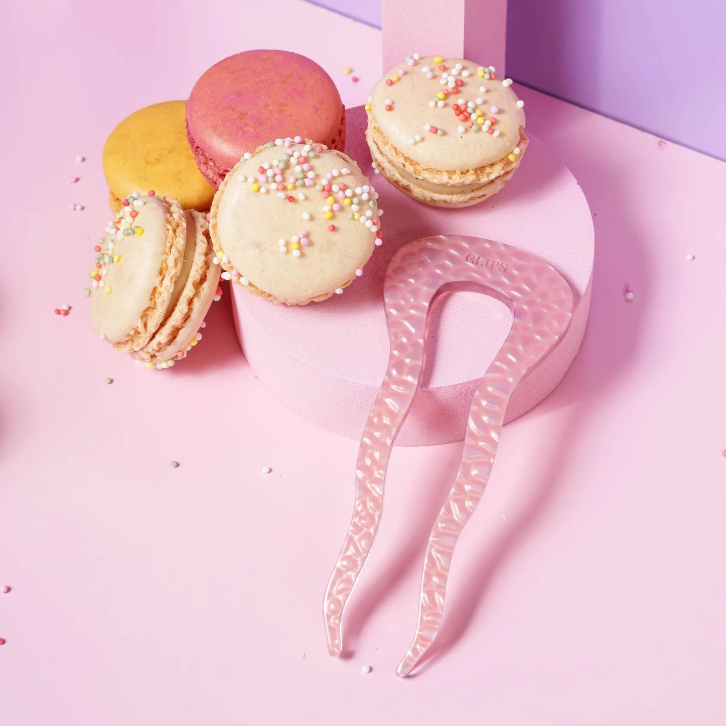 Peline pin | Schubben roze
