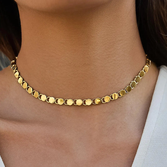 Ketting Carmin I Goud