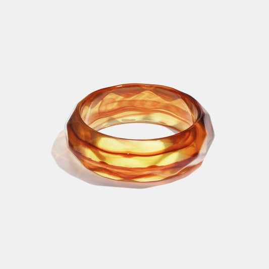 Armband Irregular Gradient I Dark brown