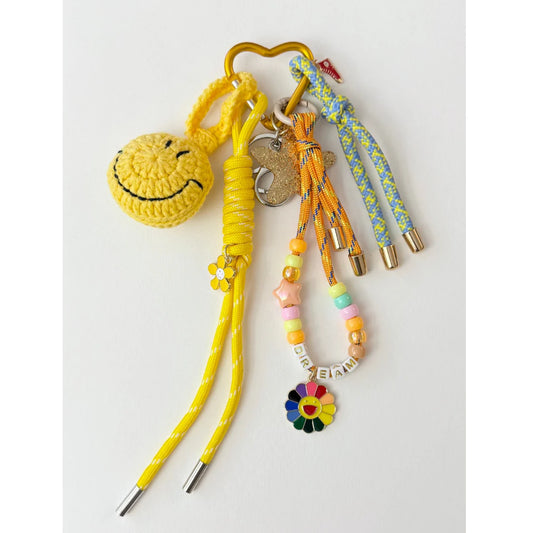 Key Chain Le Smile I Geel