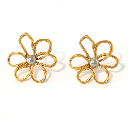 Flower Statement goud/zilver