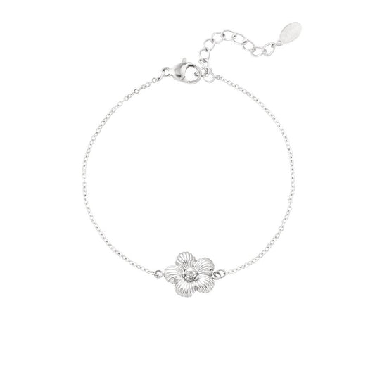 Armband Fleurie - Zilver