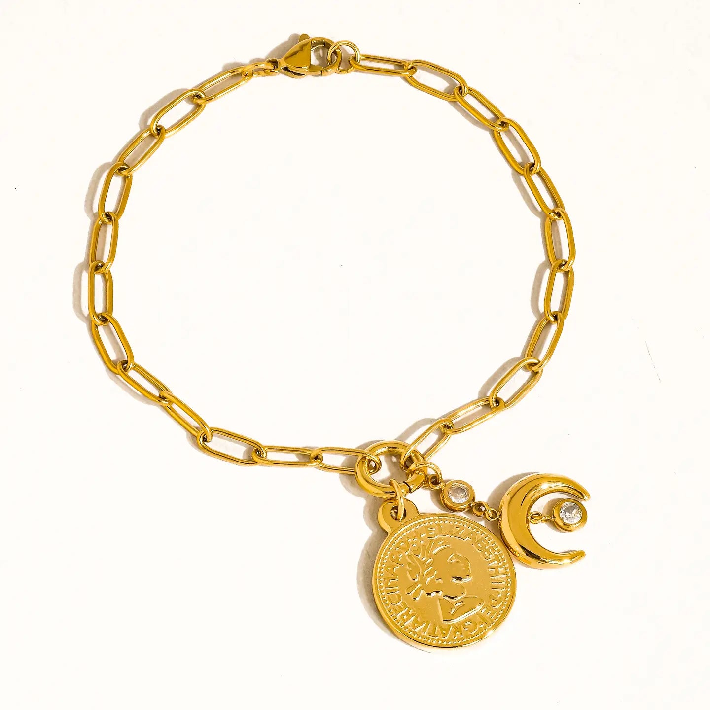 Armband Lark I Coin Moon Chain Bracelet