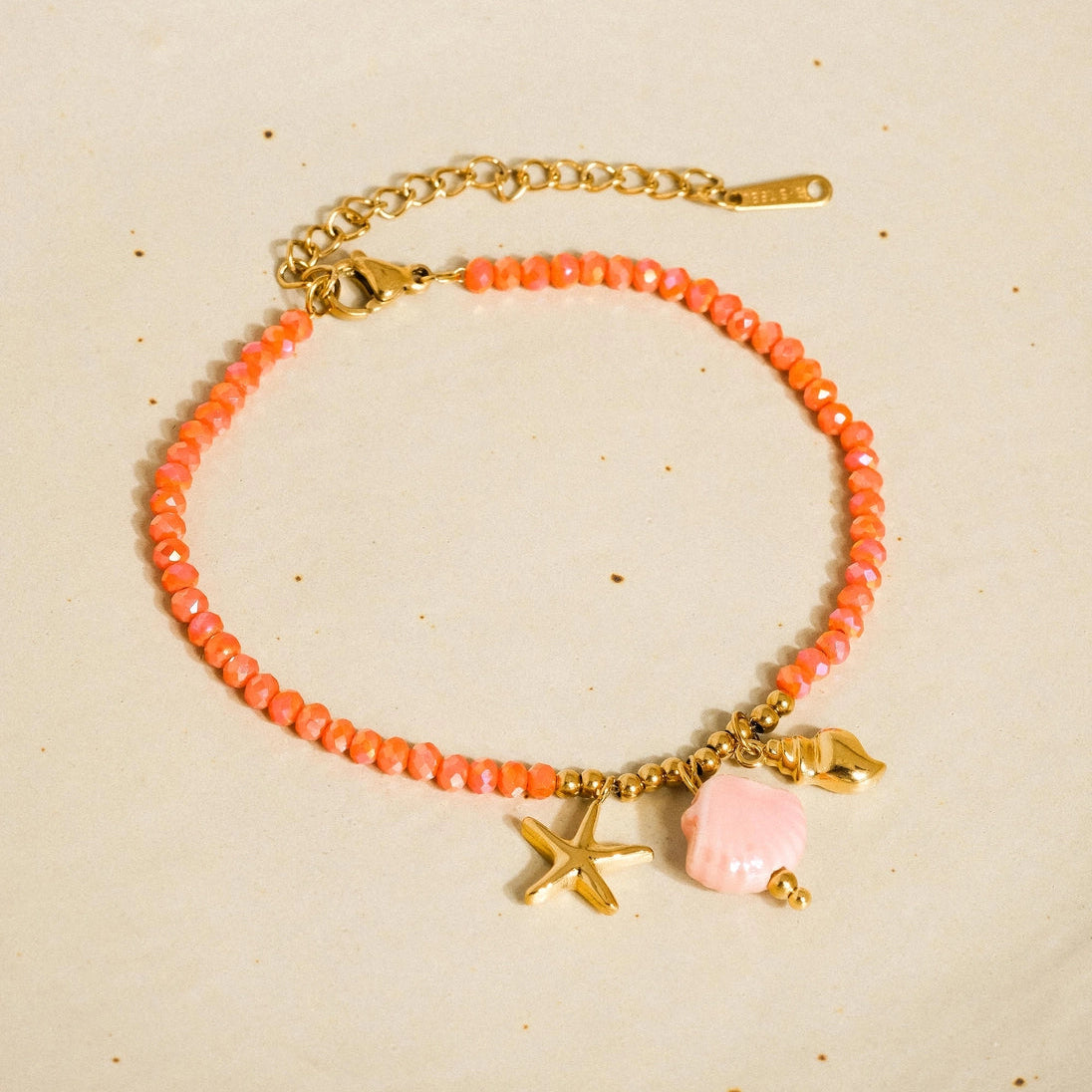 Armband Goud Shells and Star