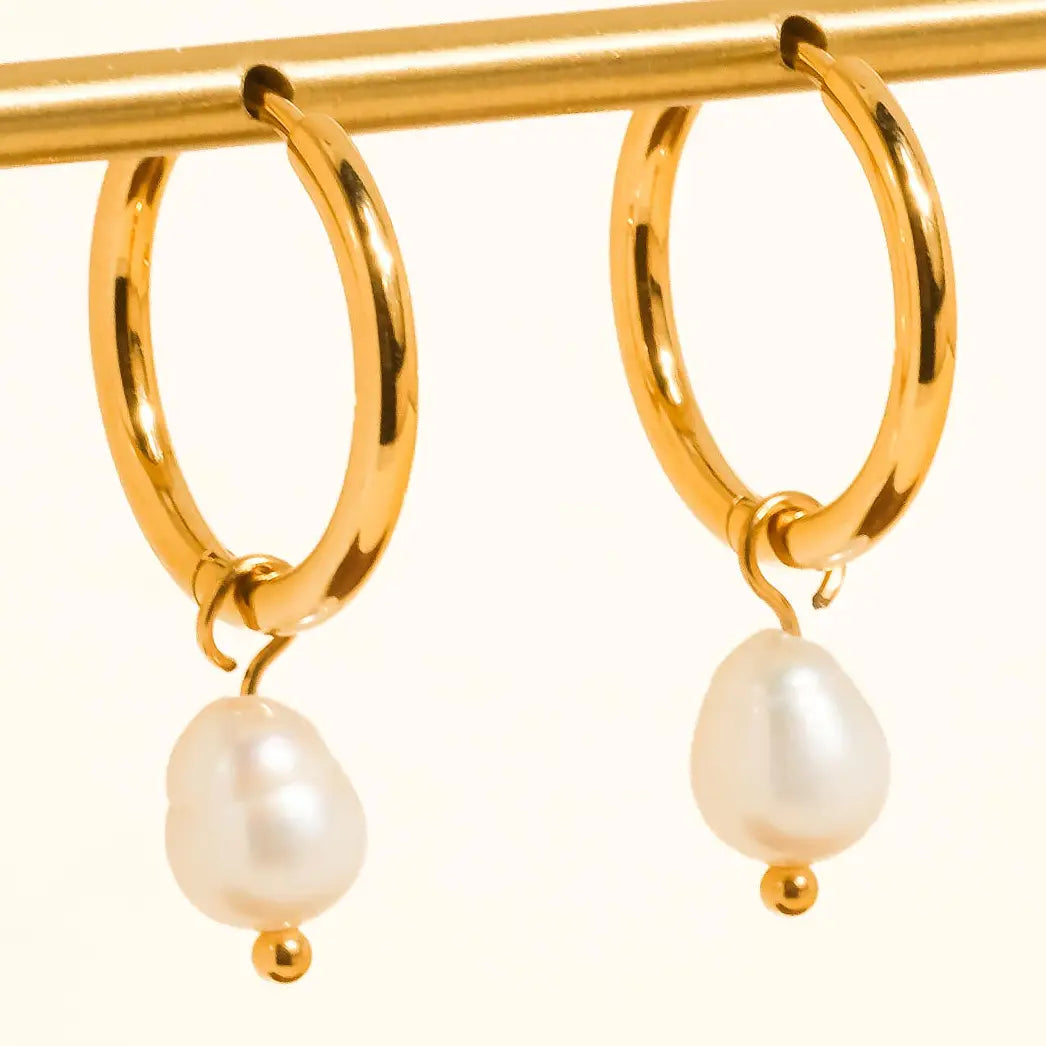 Toile Oorbellen Goud