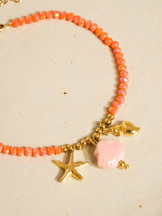 Armband Goud Shells and Star