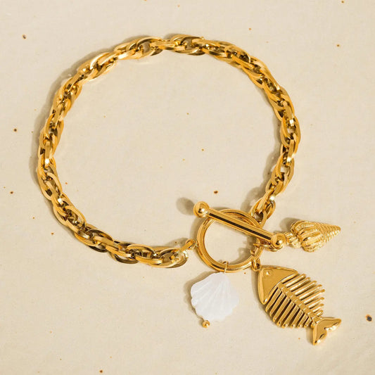Armband Bone I Goud