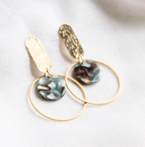 Milou Statement | Bruin blauw gemarmerd