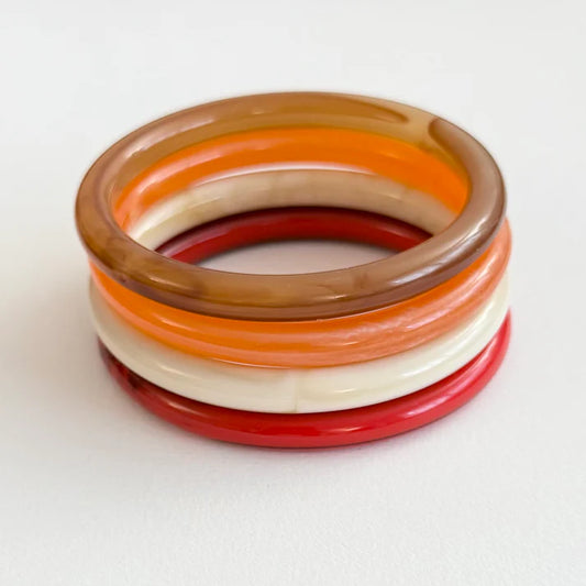 Armband Jonc I Rood