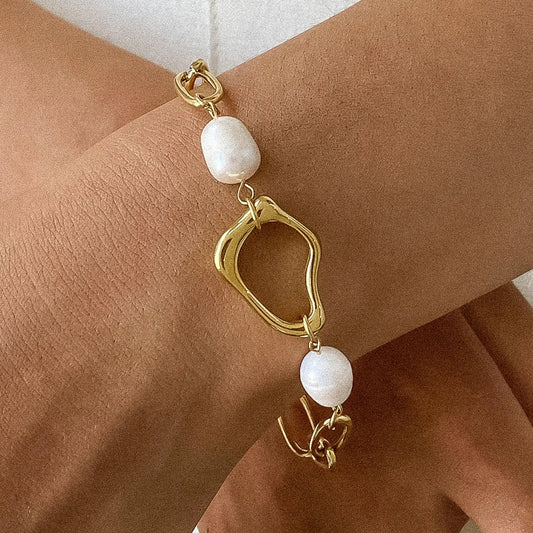 Armband Katia I Classic Pearl Chain Bracelet