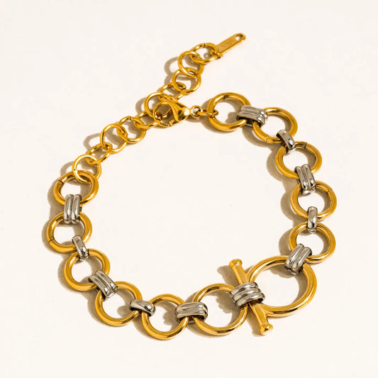 Armband Céliane I Goud/zilver