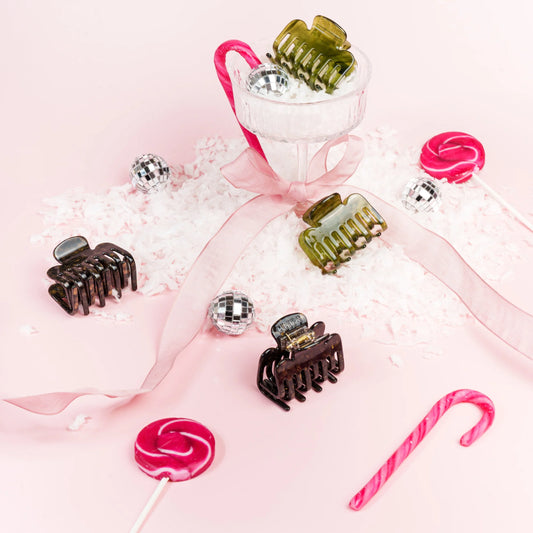 Haarknijper Evi | Organisch groen