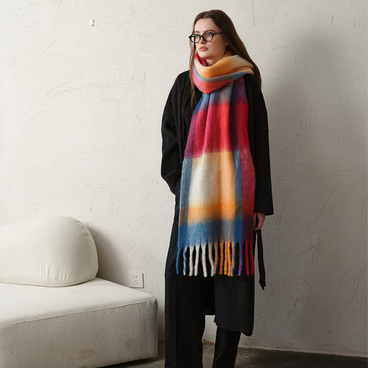 Winter Sjaal | Blauw