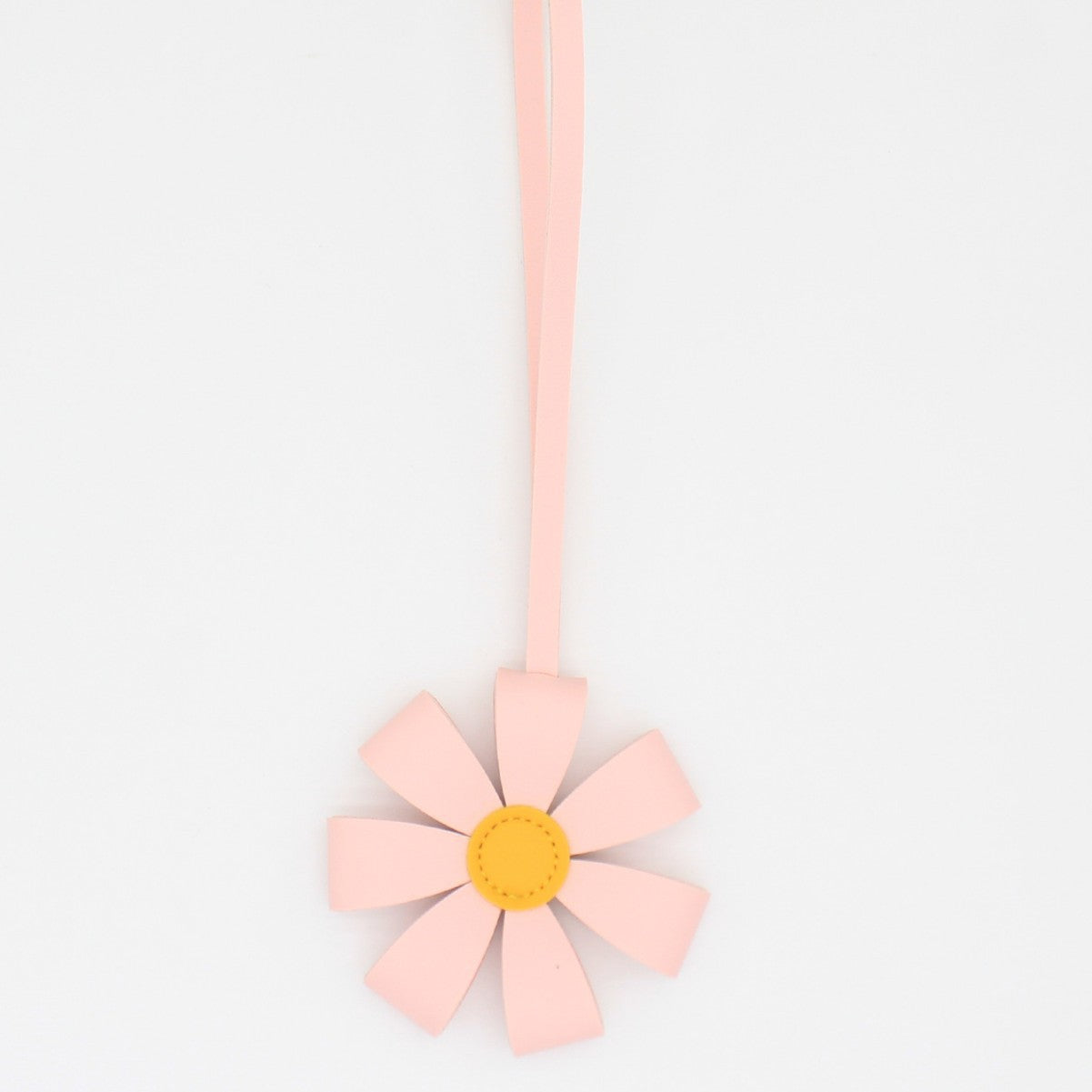 Key Chain Flower I Lichtroos/geel
