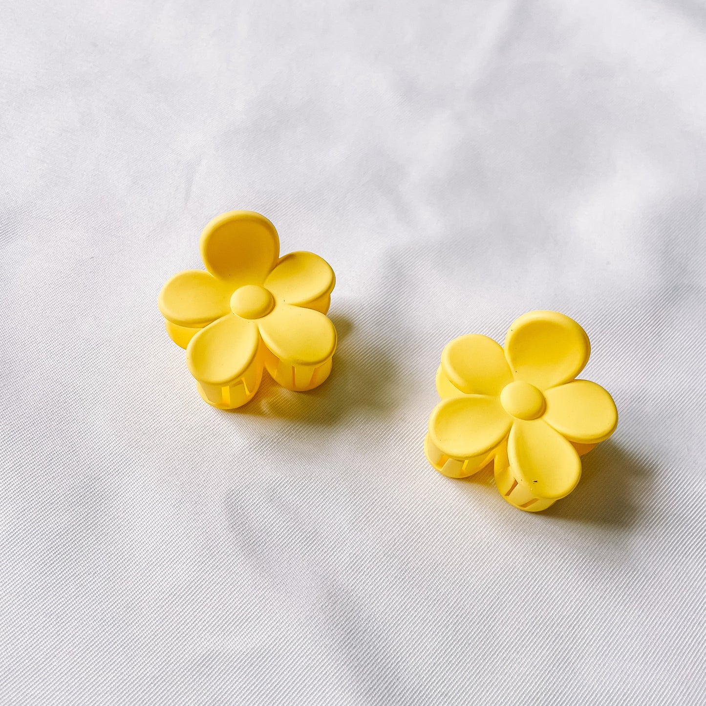 Haarknijper Pastel Flower | Geel
