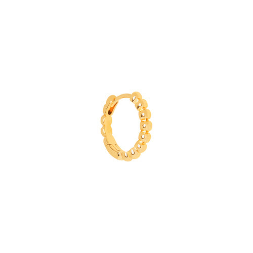 Oorring Bubble Hoop Goud Single